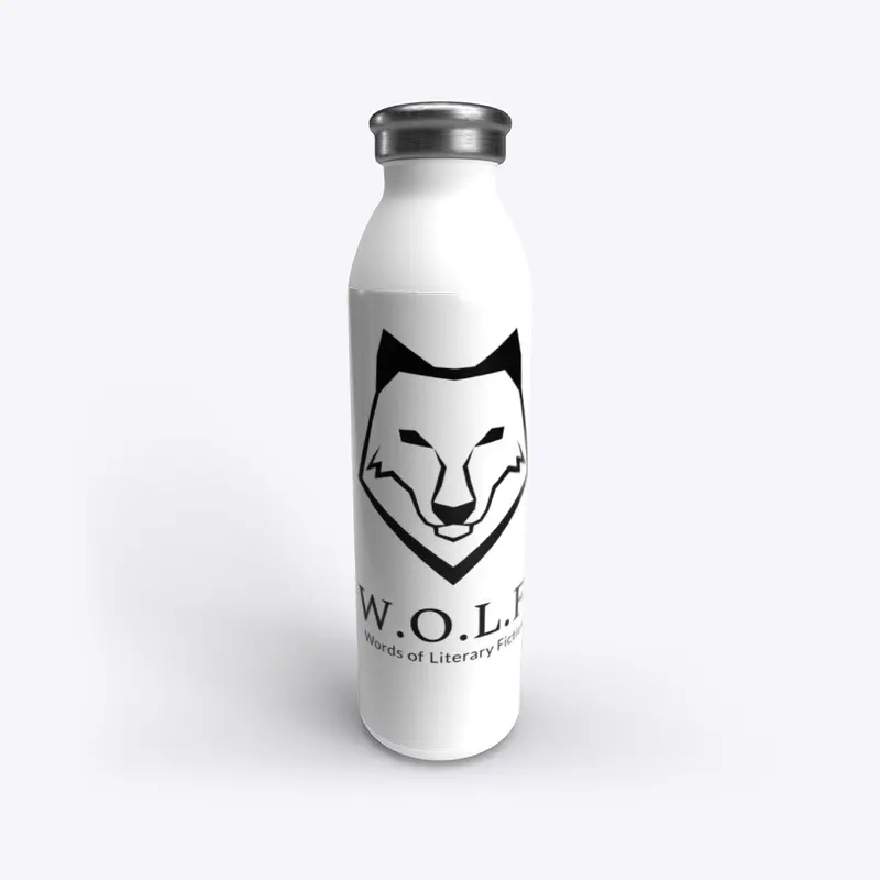 Stainless Water Bottle - W.O.L.F. Logo